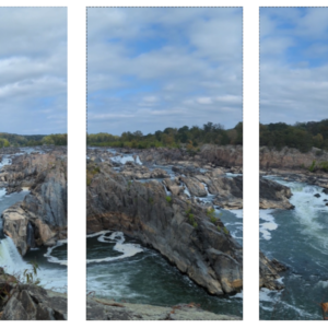 Great Falls Triple Canvas